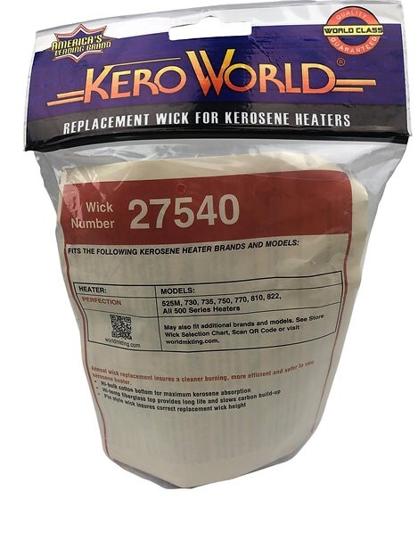 27540 Perfection Wick Kero World Wick Perfection 810, Perfection 500 Series Wick
