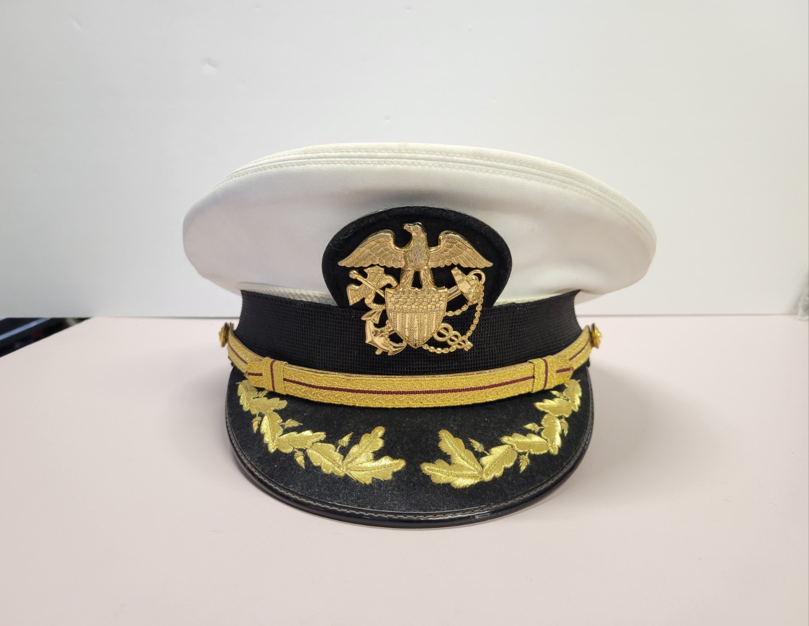 US Public Health Service USPHS Senior Officers Dress Hat Bancroft Cap Size 6 7/8