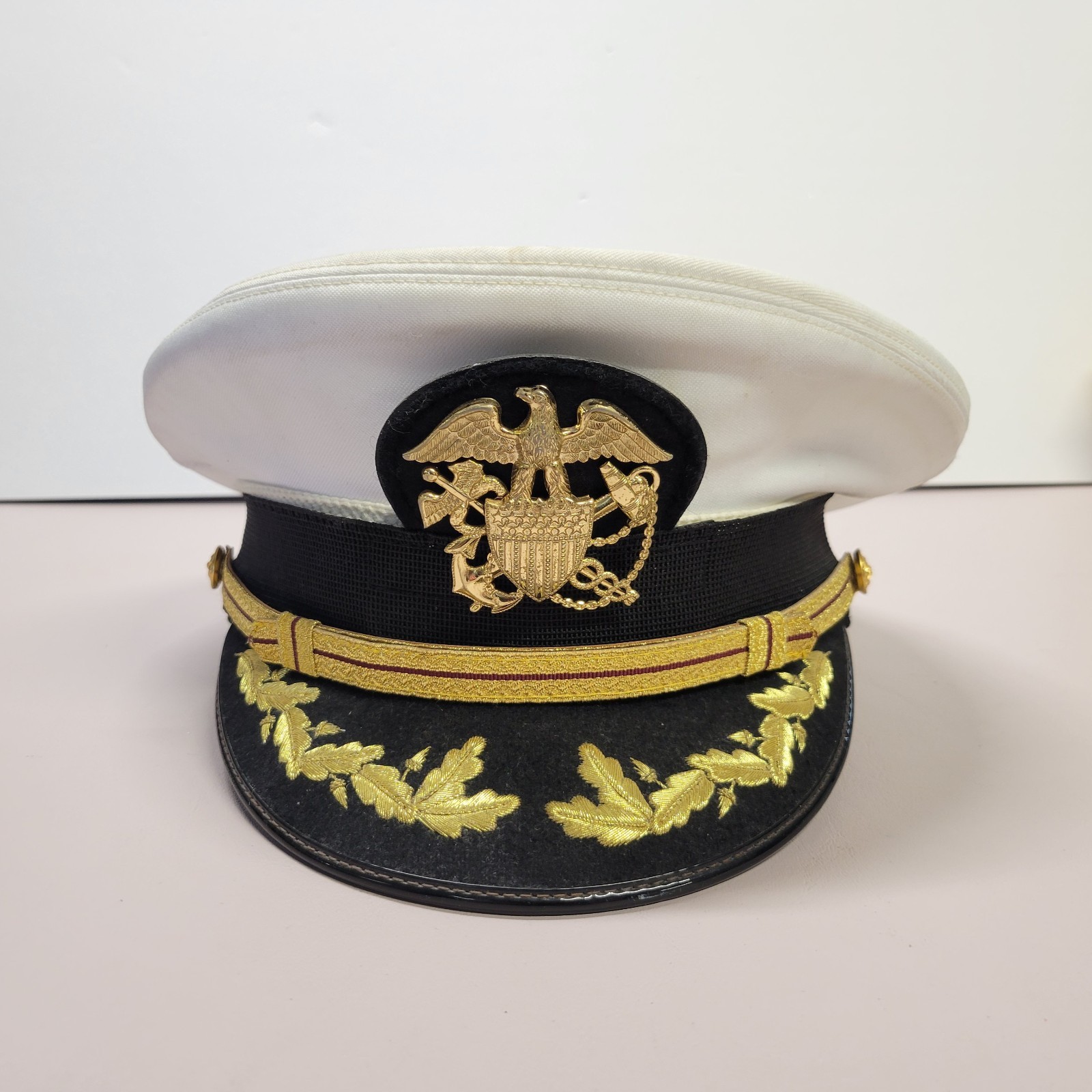 US Public Health Service USPHS Senior Officers Dress Hat Bancroft Cap Size 6 7/8