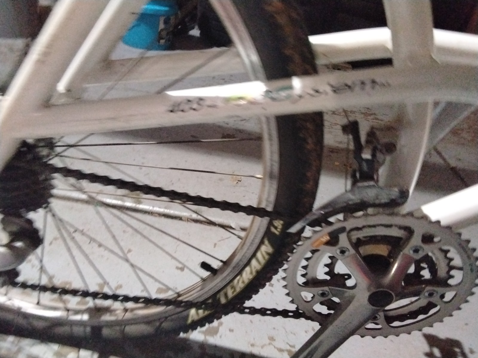 1991 alpinestars cro-mega LX white complete vintage bike