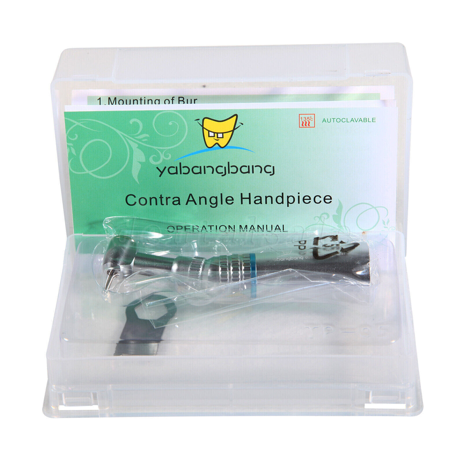 Dental Slow Speed Push Button Contra Angle Handpiece For NSK 1.6mm Friction Grip