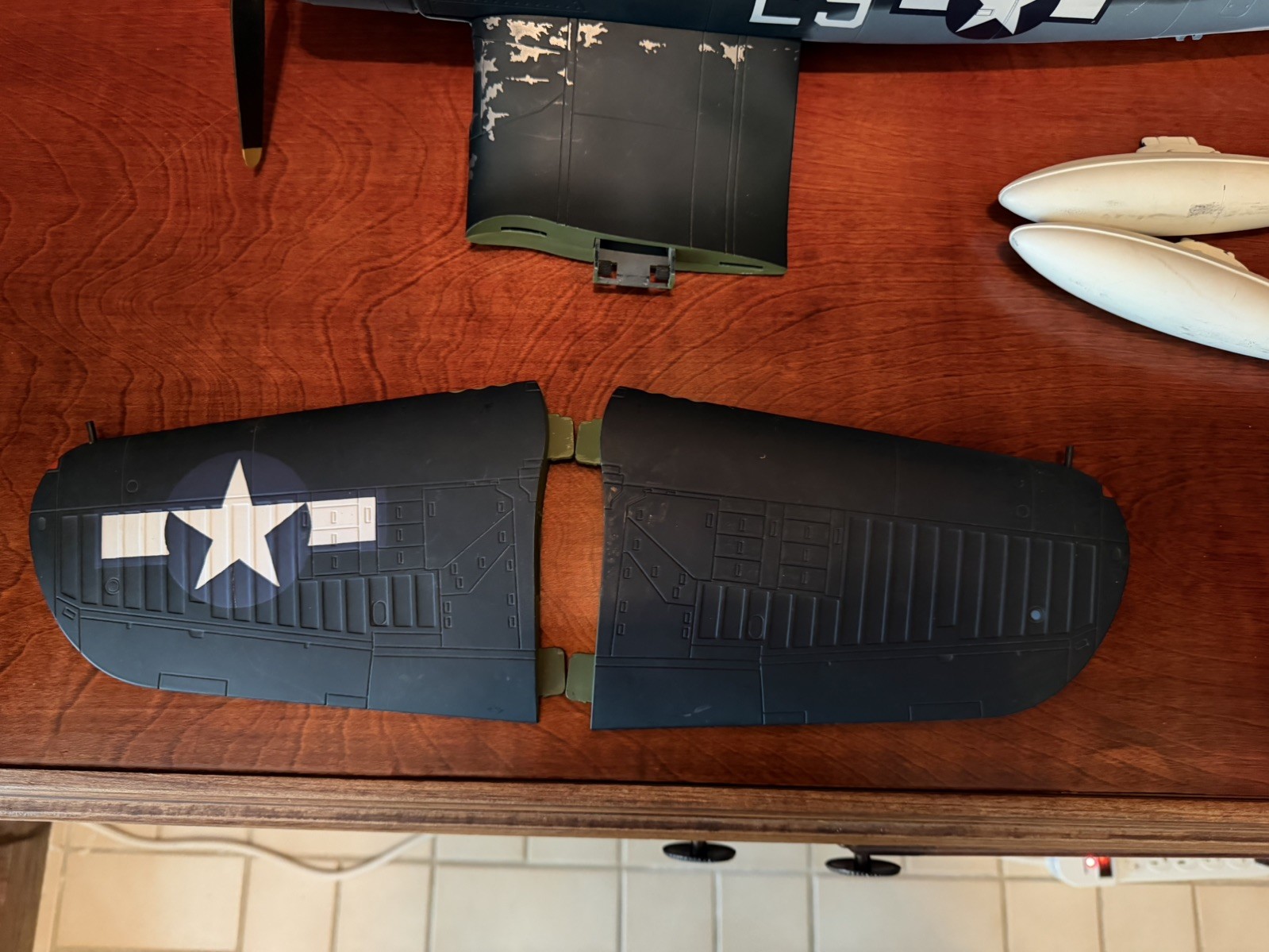 21st Century Toys XD F4Y-1D Corsair 1:18 Aircraft with Pilot Figure