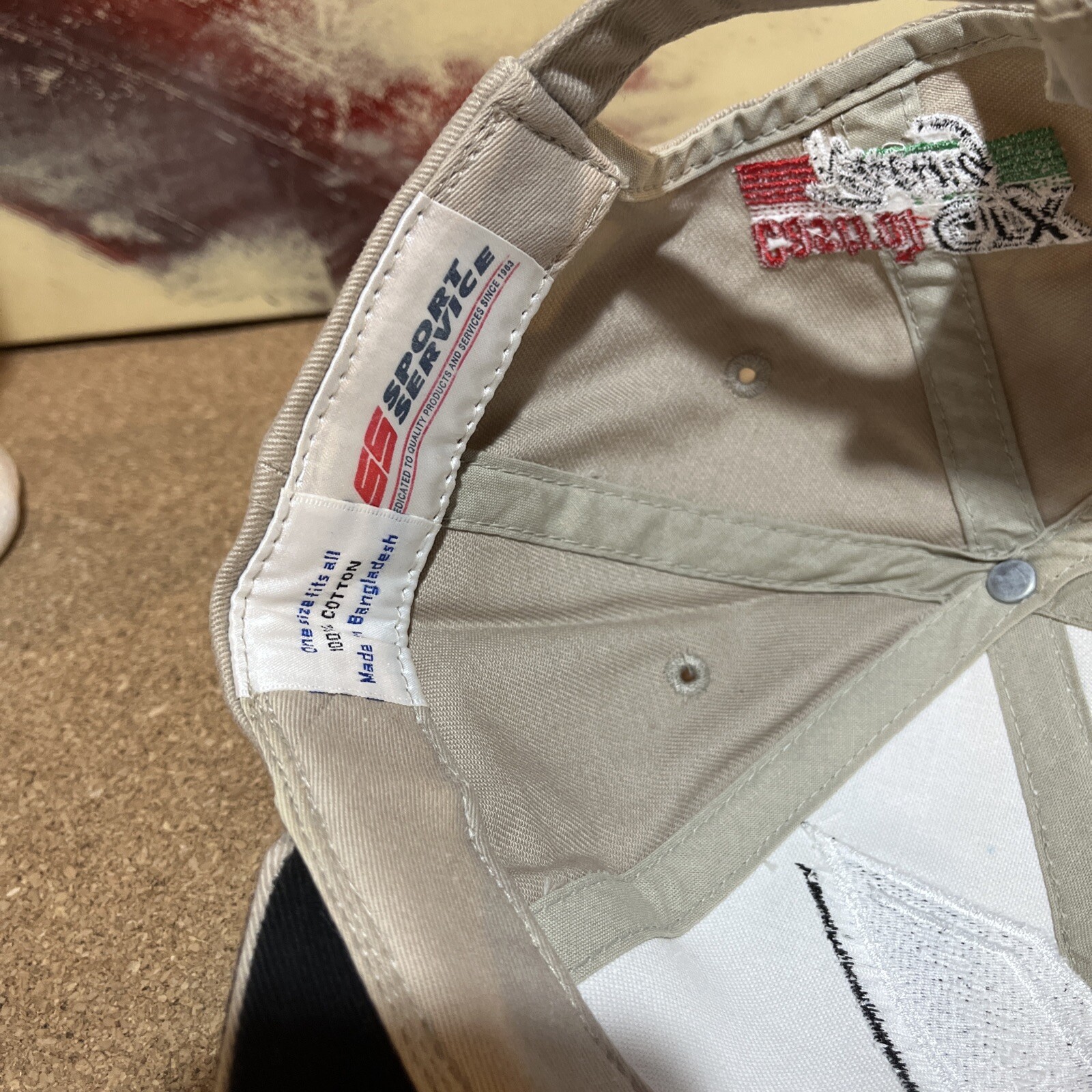 John Force NHRA Castrol GTX 10x Racing Winston Champ Hat 1990's Vintage Snapback