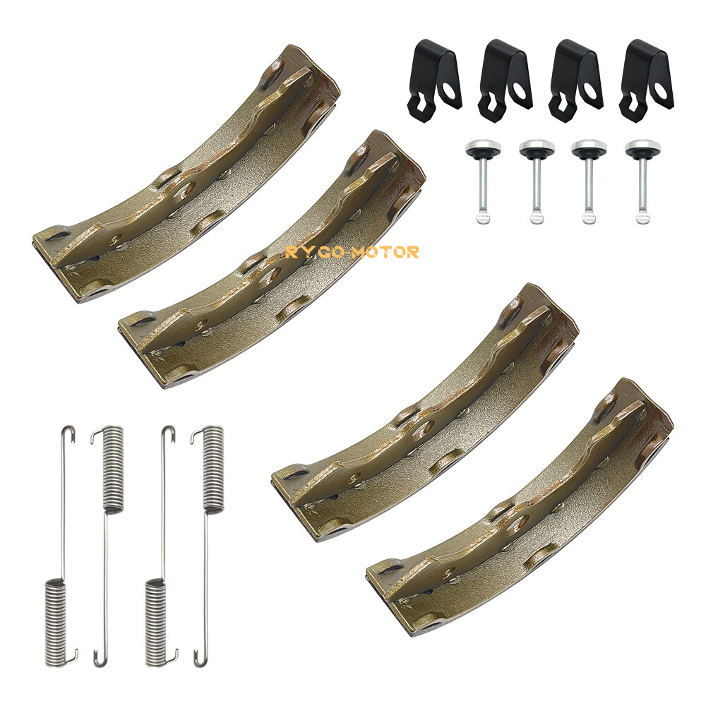 Front Brake Wheel Cylinders & Shoes for Honda FourTrax 350 TRX350 4x4 1986 1987