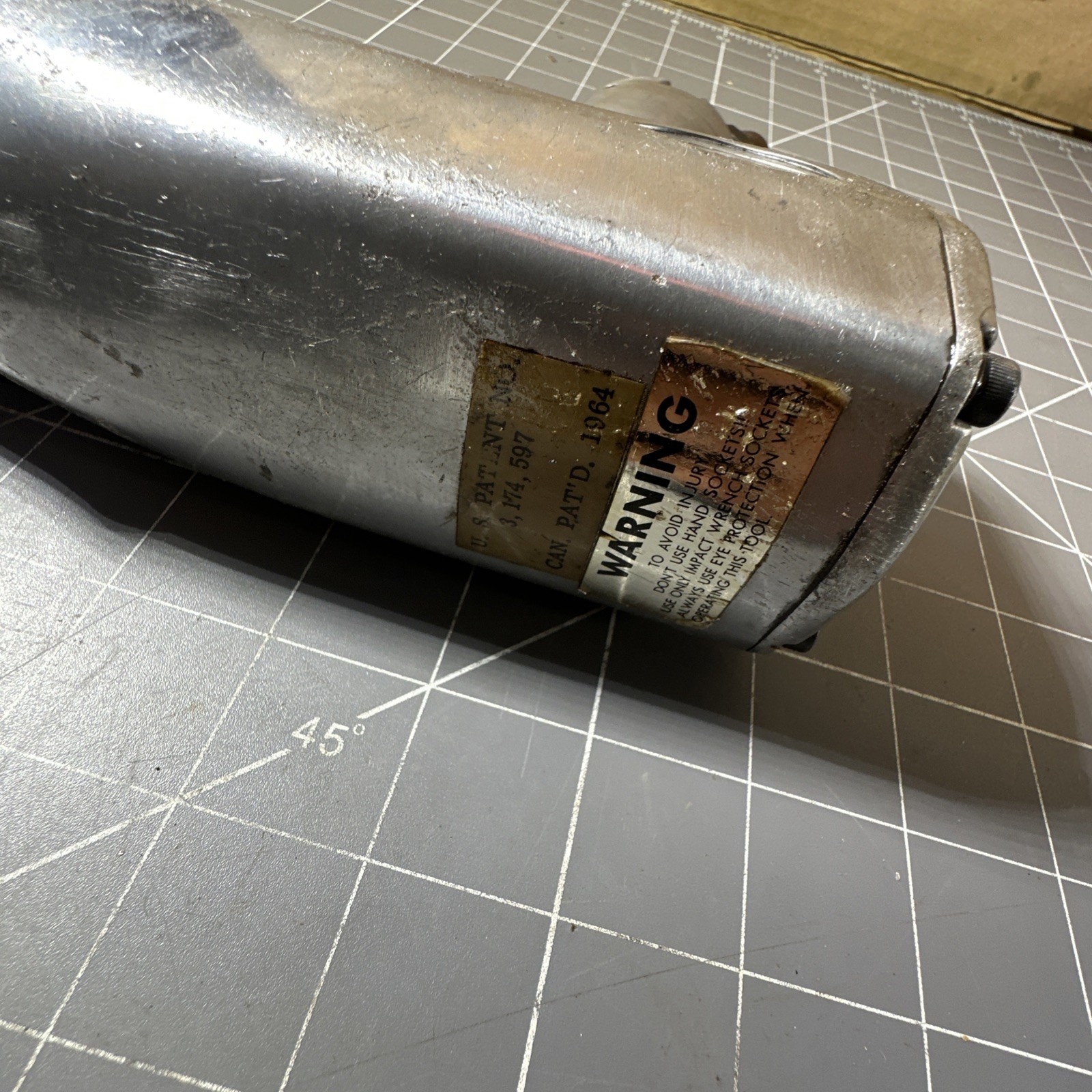 Vintage Craftsman 1/2" Air Impact Wrench Pneumatic 756.18886 Sears Working