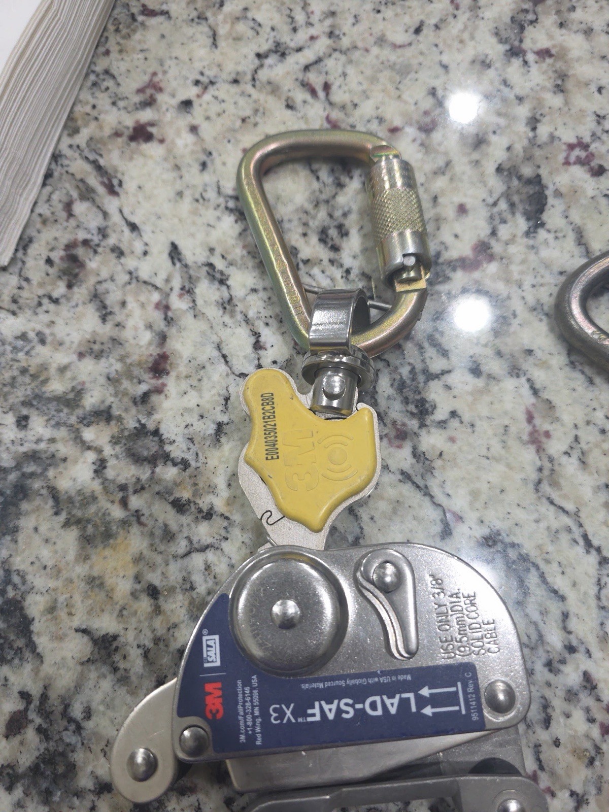 3M DBI Sala Lad Safe X3 CABLE GRAB