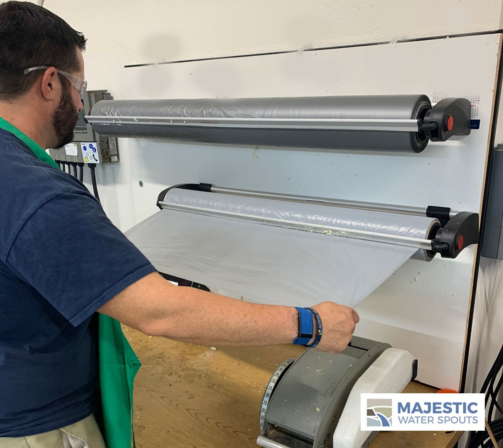 36" Foam-In-Place Film Sealed Air Instapak Instamate P8072 Wrap Roll 900/901/970