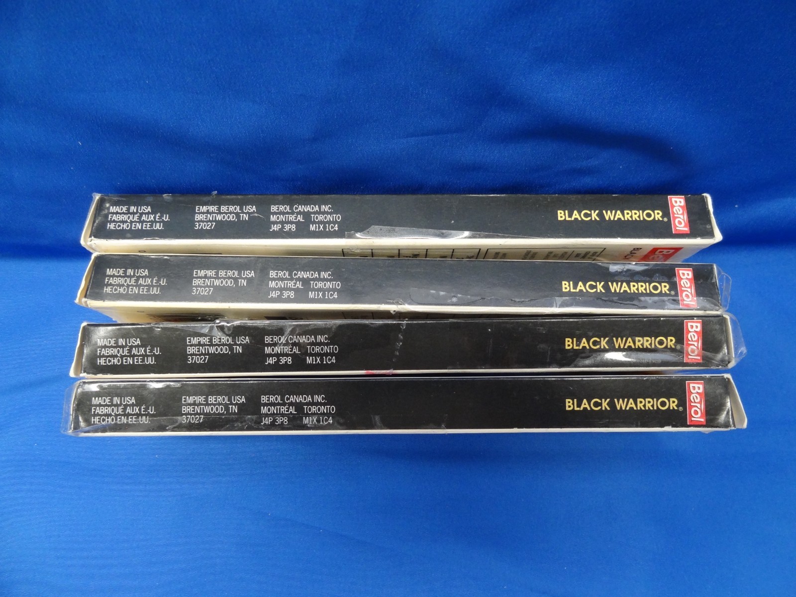 Berol (46) Black Warrior No. 2 HB Pencil Round Writing 372-2 Medium-Soft 1992