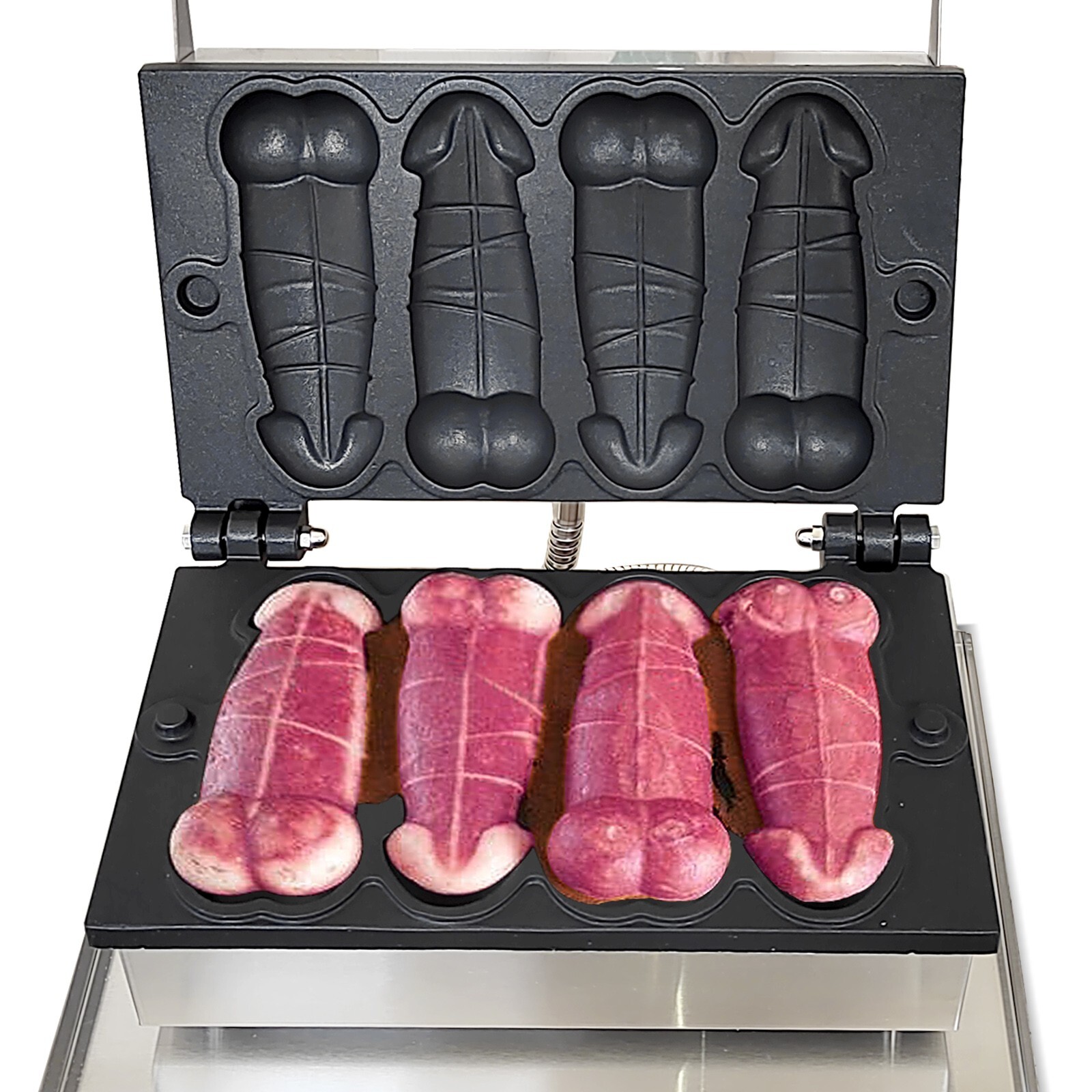 Kolice Commercial Strange Shape Waffle Stick Maker Waffle Machine-4 Sticks