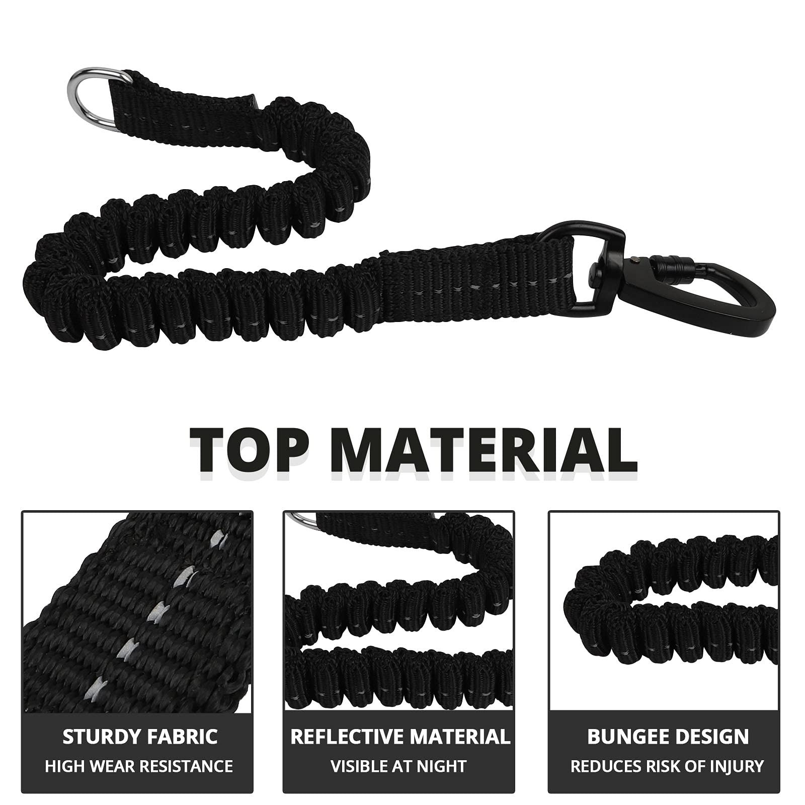 Long Dog Leash 80 FT: Heavy Duty Rope Leashes for Dogs Training with Swivel L...