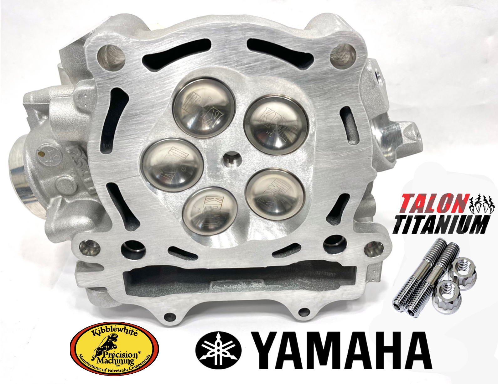 YFZ450 YFZ 450 Cylinder Head Ported Porting Assembled Assembly Stainless Valves