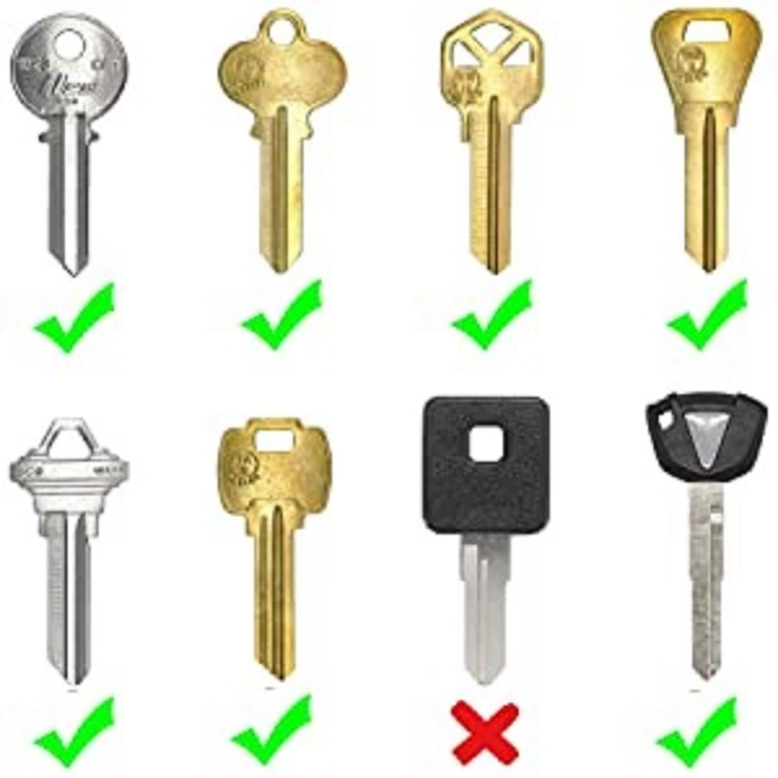 Label-Label Key Cap Covers. Free Key Chain and Labels. Stretchy Material. One...