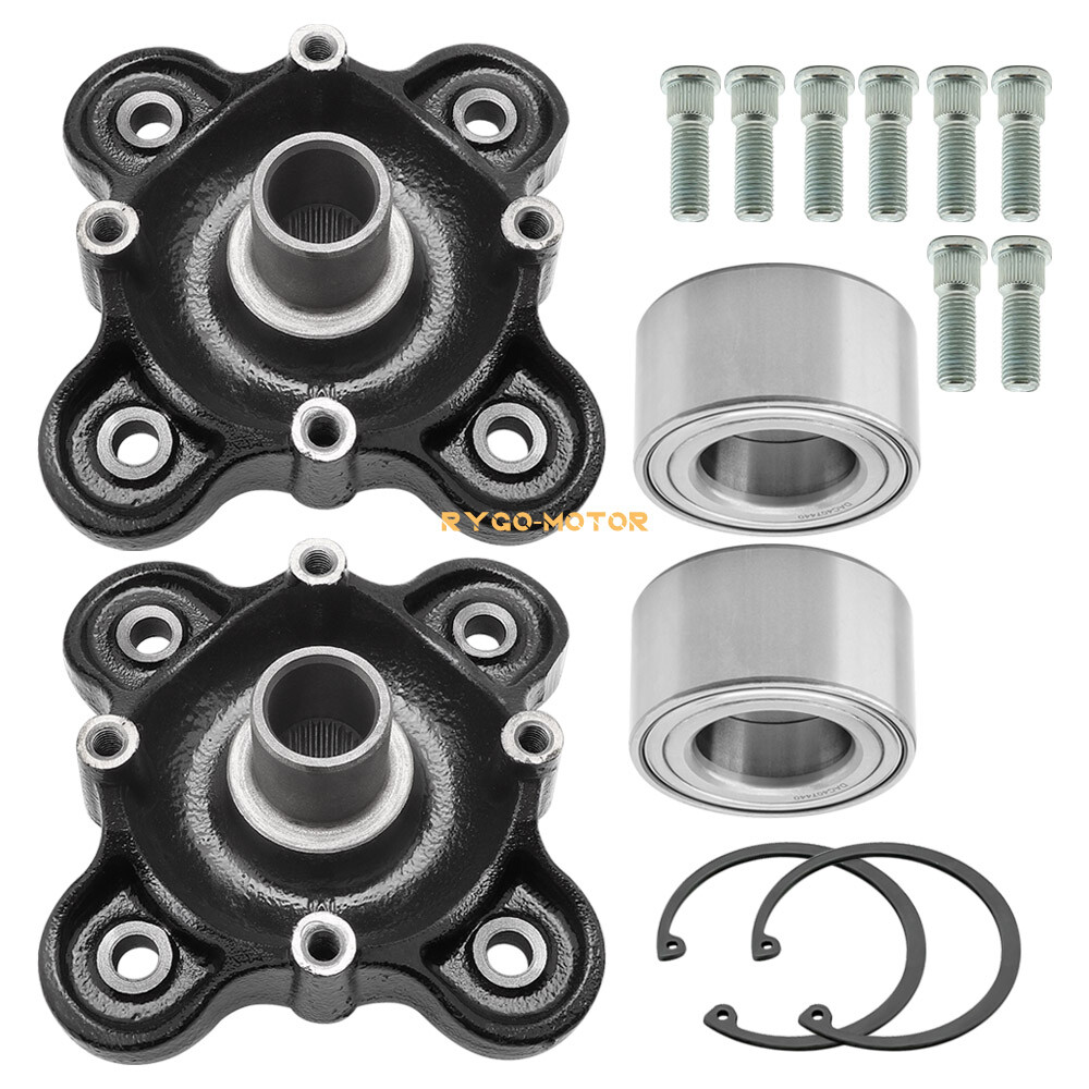 2X Rear Wheel Hub & Bearing Kits for Polaris Ranger 1000 /XP 1000 Crew 2017-2022