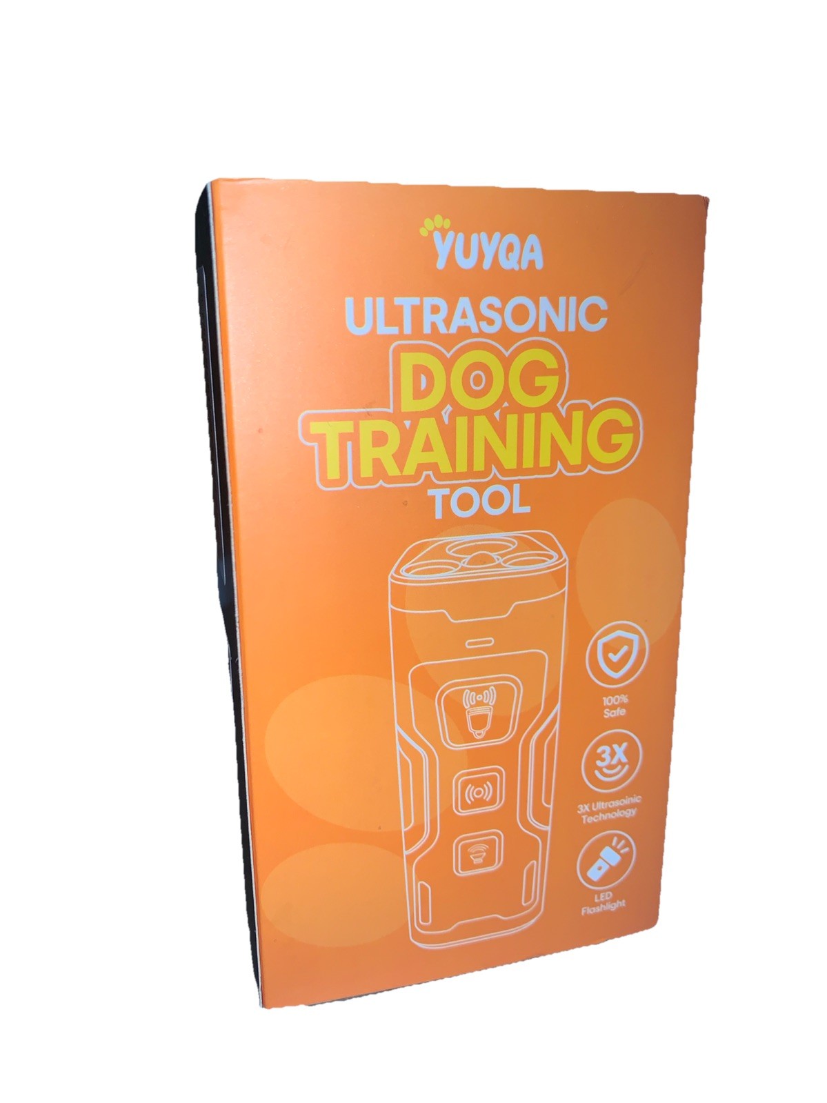 Dog Bark Deterrent Device, 3X Ultrasonic Anti Barking, 6 Training Modes