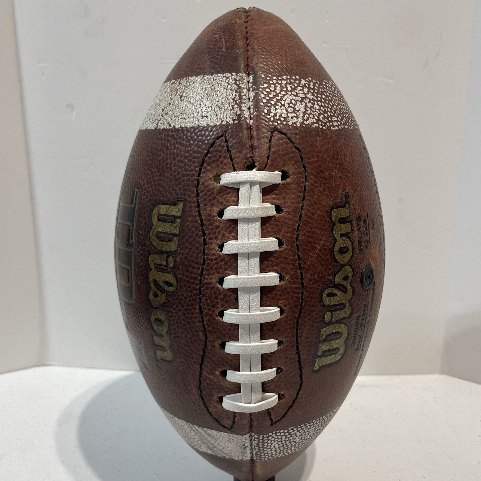 Wilson TDJ Premium Full Grain Leather Football Junior Size F1360 Made In USA