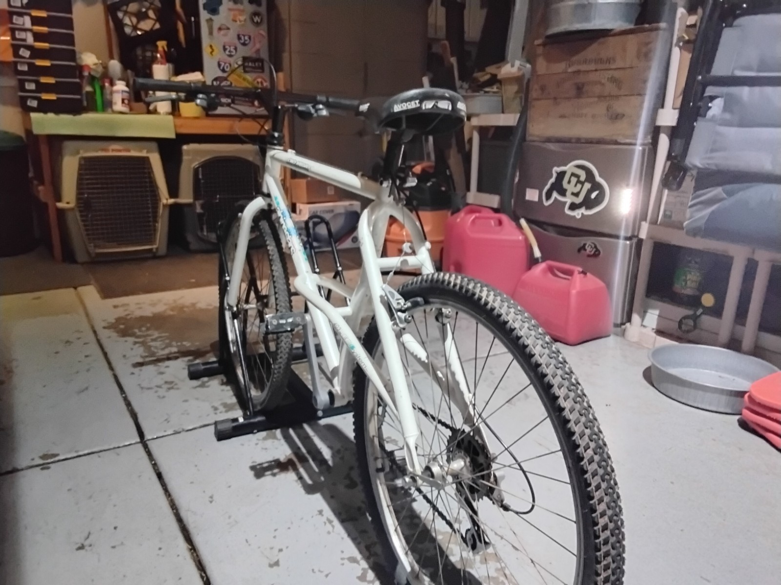 1991 alpinestars cro-mega LX white complete vintage bike