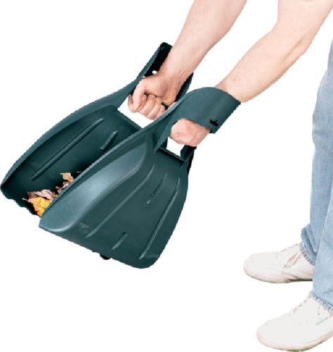 Leaf Scoops Garden Lawn Leaves Hand Rake Scoop Gardening Grass Grabber Tool Pair