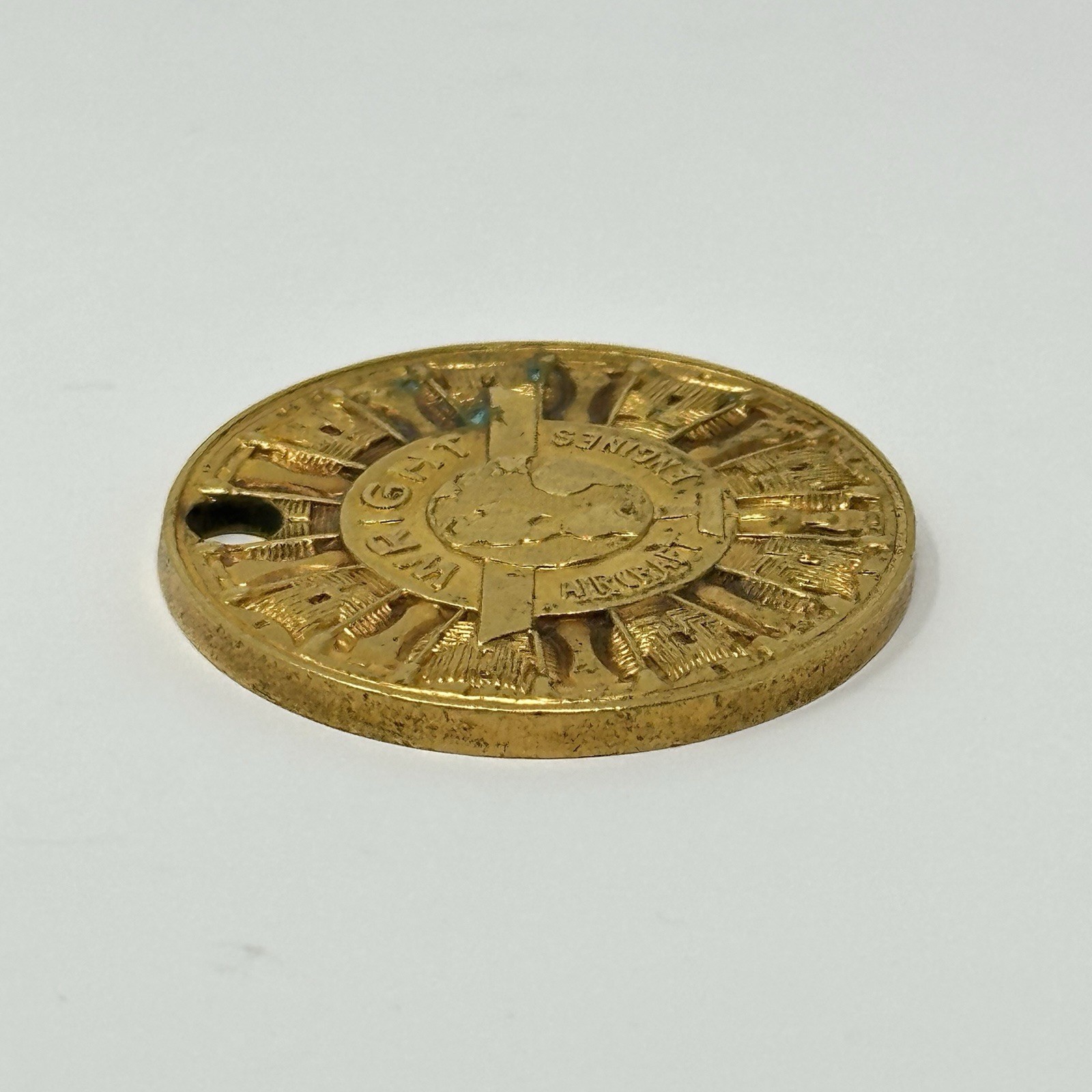 Wright Aeronautical Corporation Whirlwinds Cyclones Aviation Coin Medal Token NJ