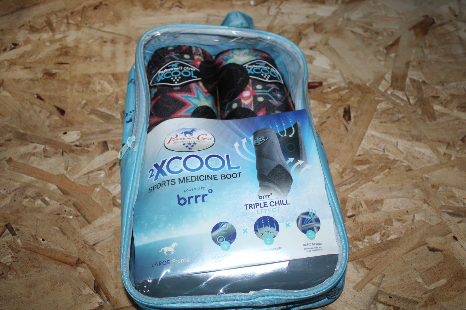 NEW PROFESSIONAL CHOICE XCOOL HORSE SPORTS MEDICINE BOOT LARGE FREE SHIPPING