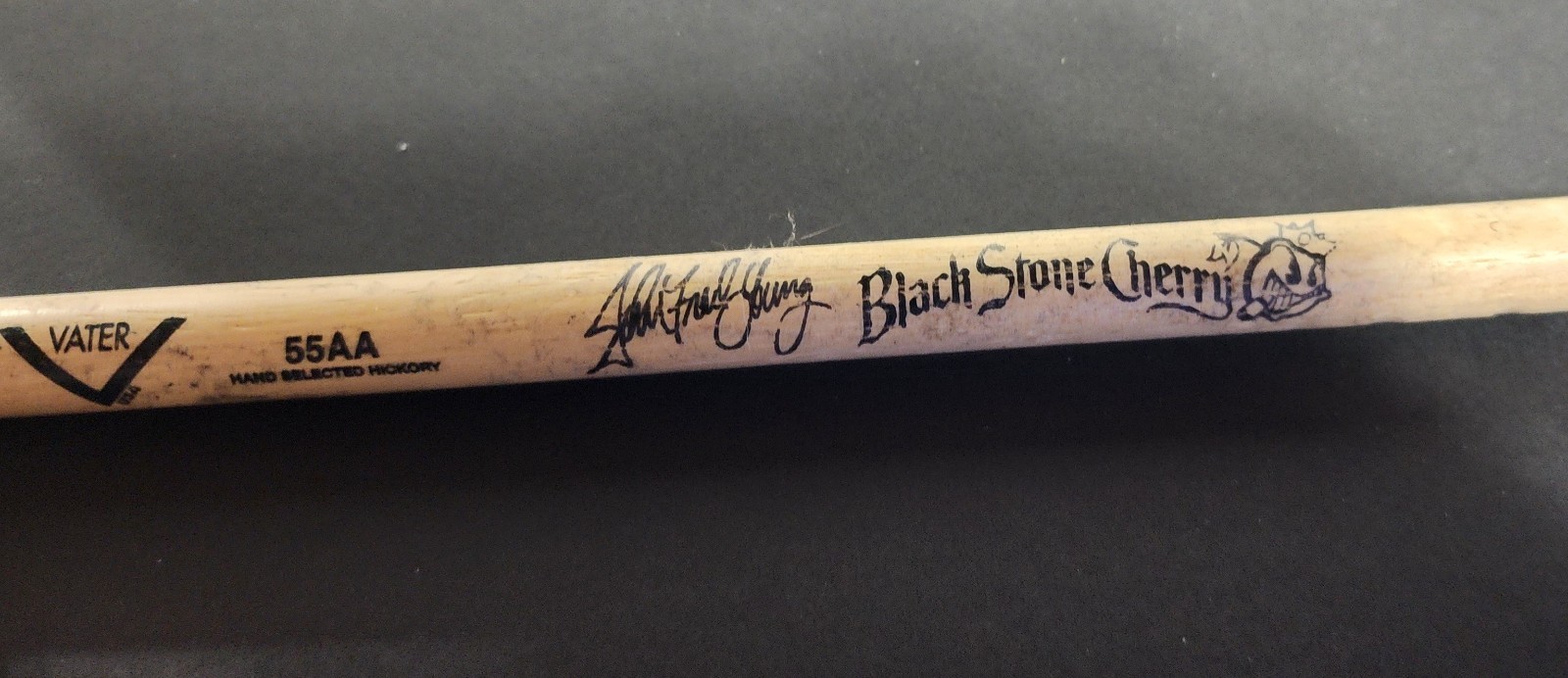 BLACK STONE CHERRY CONCERT USED DRUMSTICK JOHN FRED YOUNG BRRF 2023