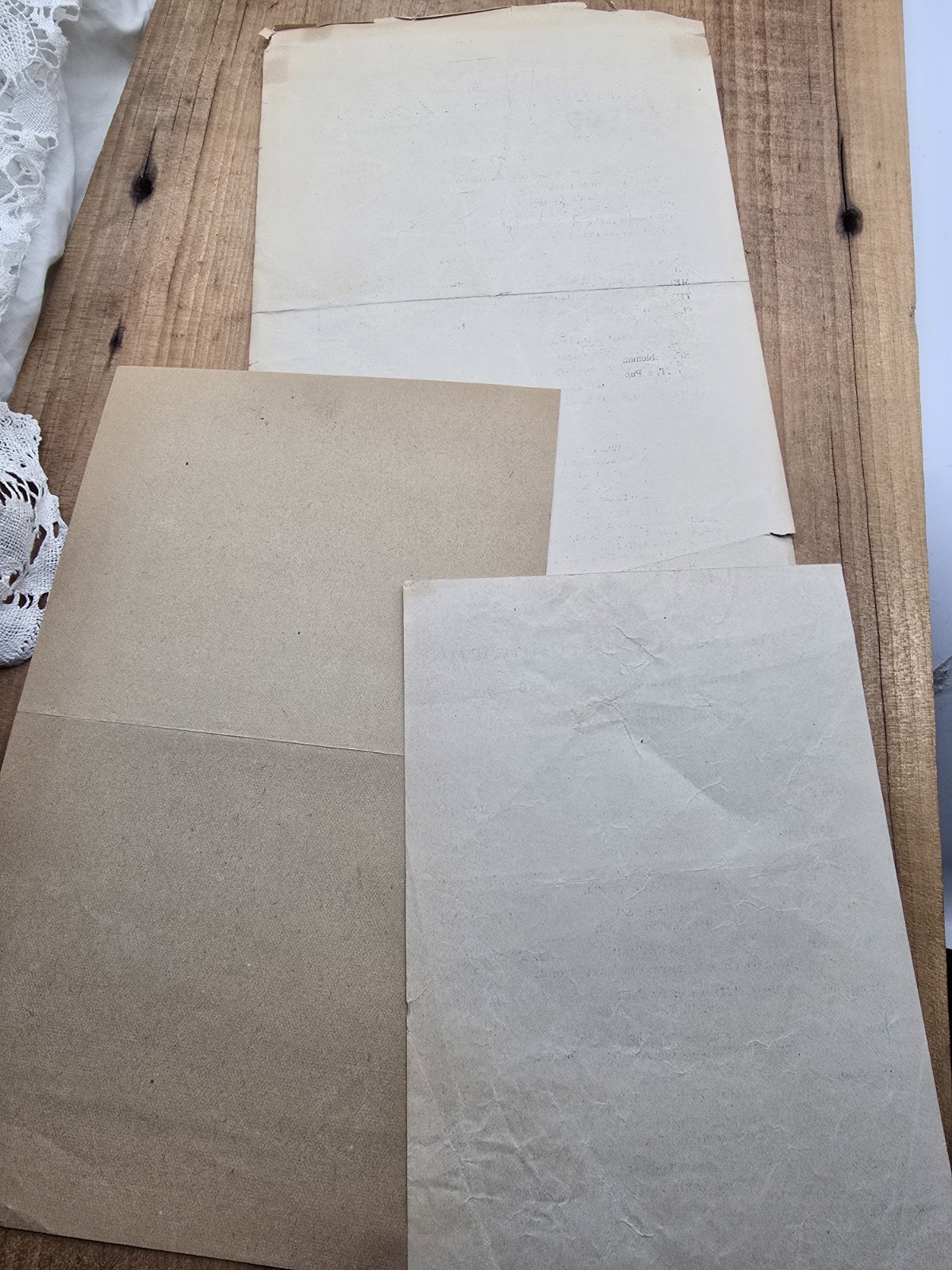 3 antique flyer Playbill 1895 1896 Myerstown PA Good Will Hall Lebanon Tennyson