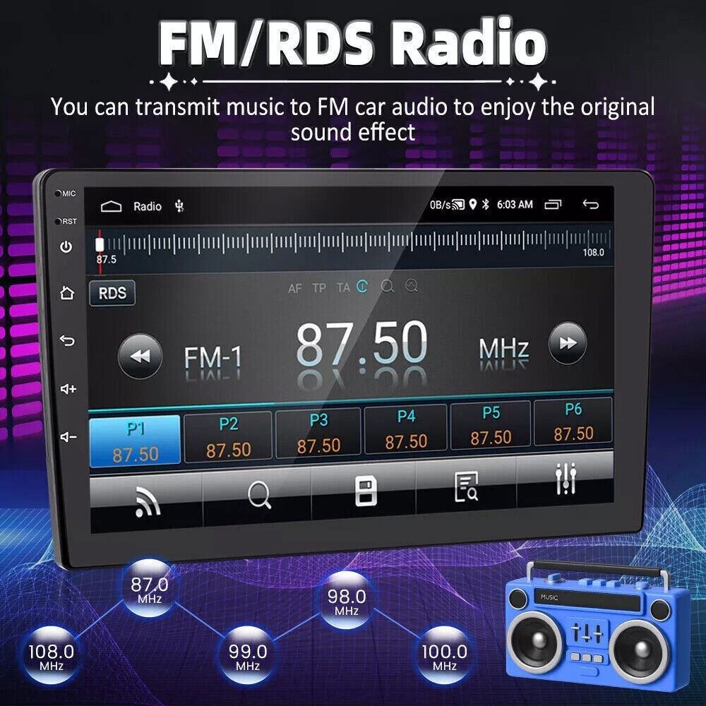 64G Carplay For 11-14 Dodge Charger Chrysler 300 Car Stereo Radio GPS Android 15