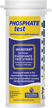Natural Chemistry Phosphate Test 100 strips