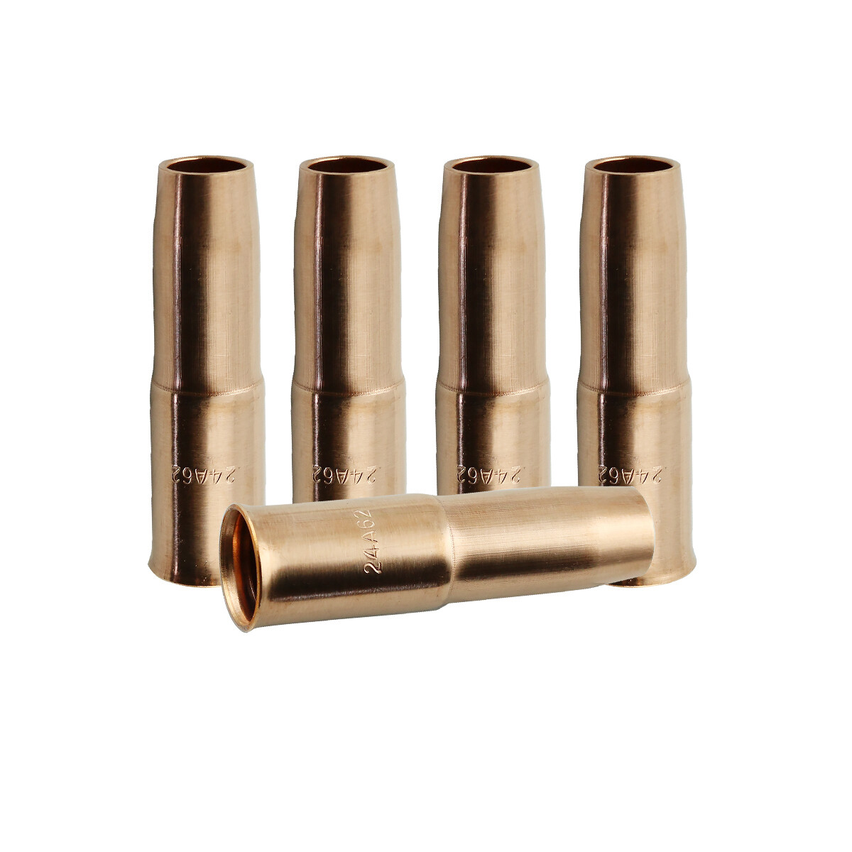 WeldingCity® 25pk MIG Welding Gun Nozzle 24A-62 (5/8") for Tweco Lincoln 300-400