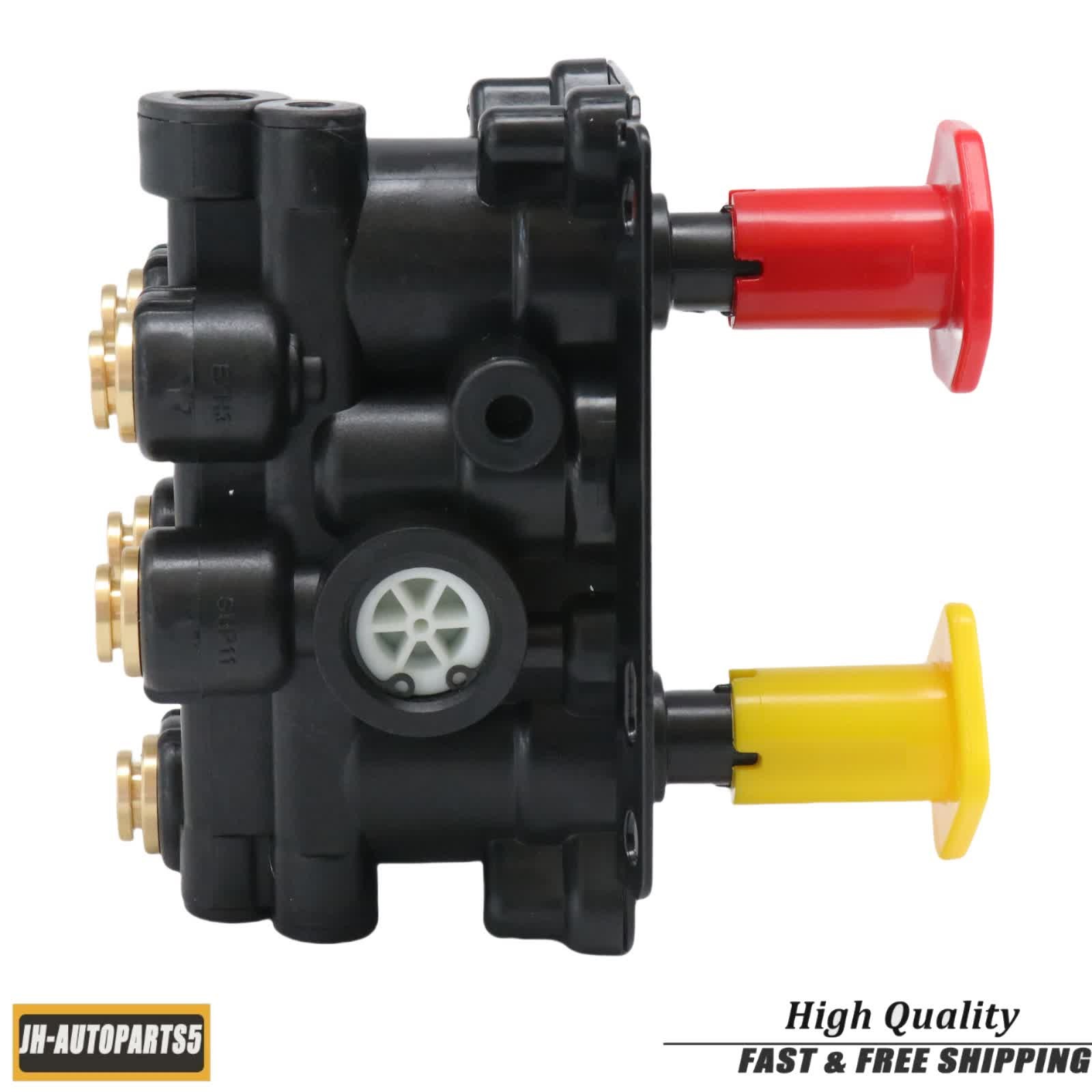 For Volvo VNL Dash Valve Dual Park Brake W/ 5 Ports 24340522 21315044 K035691