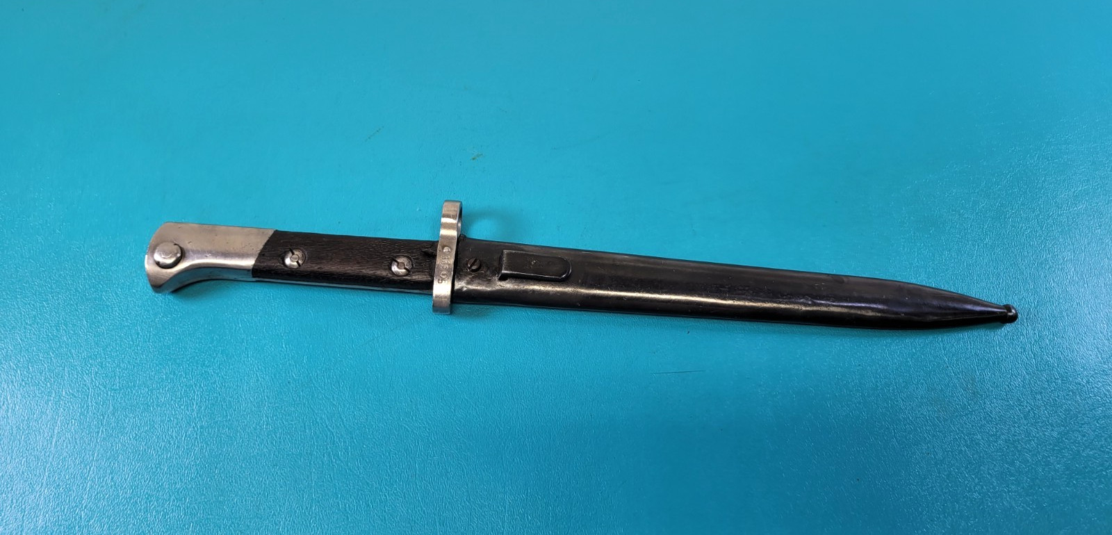 WWII Czechoslovakia Czech Rifle Bayonet + Scabbard CSZ 23 TR994