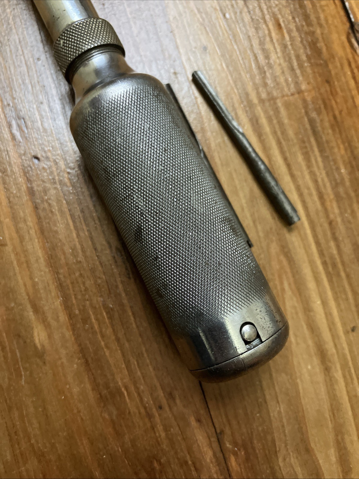 Vintage North Bros. Yankee No. 41 Push Drill with 3 Bits