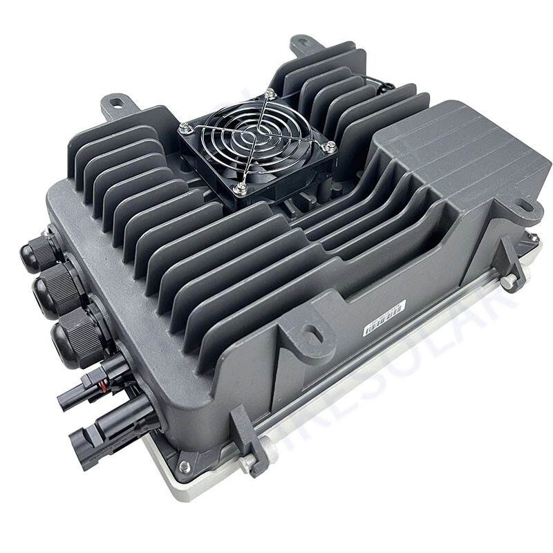 Hybrid Solar Water Pump 4" AC/DC 2.5HP Deep Well Submersible Max Head 125m Farm