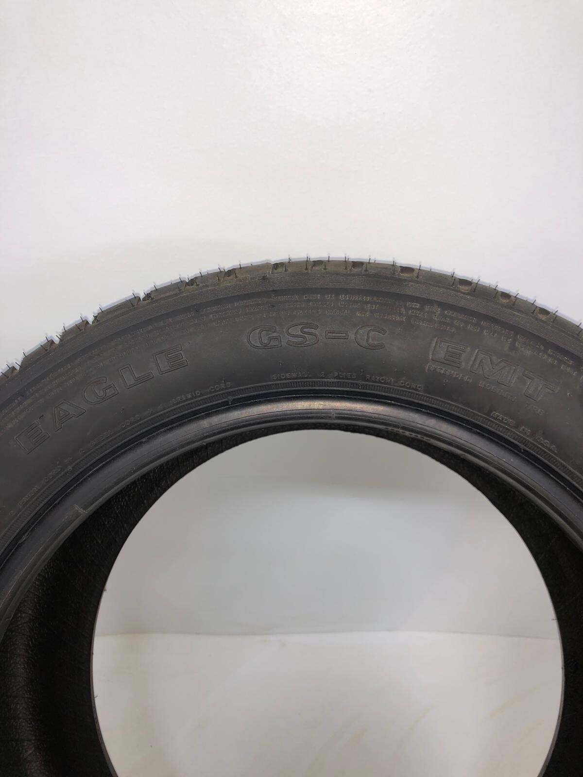 2 New 2854017 Goodyear Eagle Gs-C Emt Run Flat Dot 0212 285/40/17 Right Side