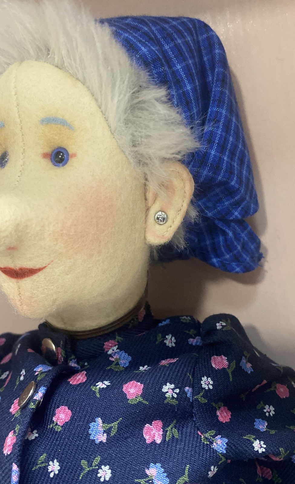 Steiff Peasant Felt Doll 7" Limited Ed Collectible