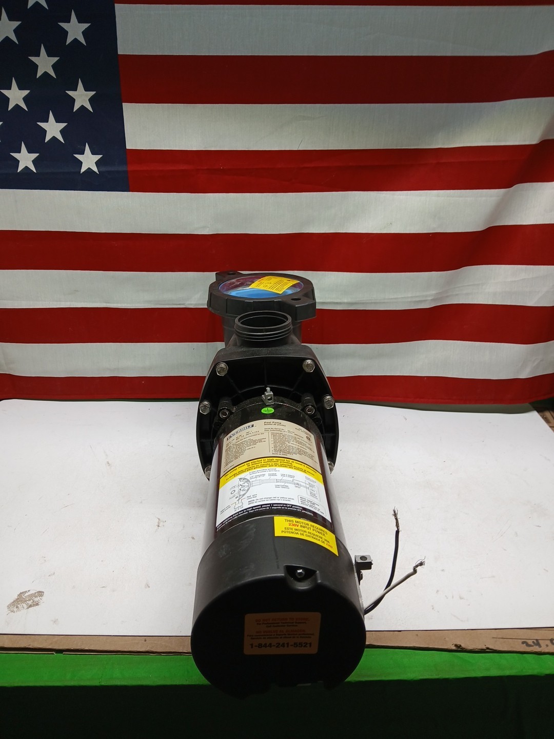 Everbilt 1 HP Pool Pump InGround 2 Speed 230V (Model SPP10002-2SP) NEW OB