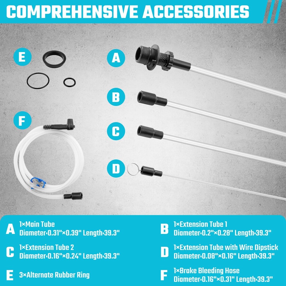 DURATECH 6.5L Oil Extractor Pump Pneumatic/Manual Oil Change Fluid Extractor USA