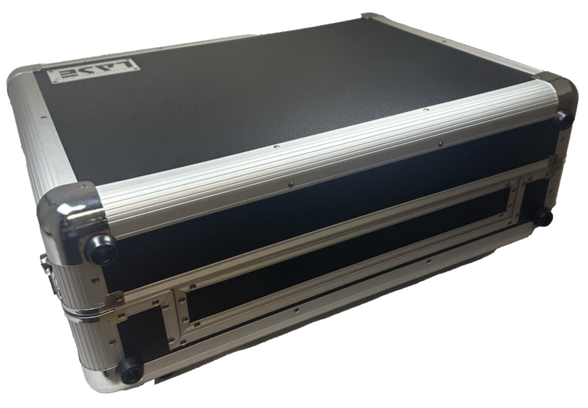 LASE Euro Style Case For Pioneer DDJ-FLX4 Controller with Glide for Laptop