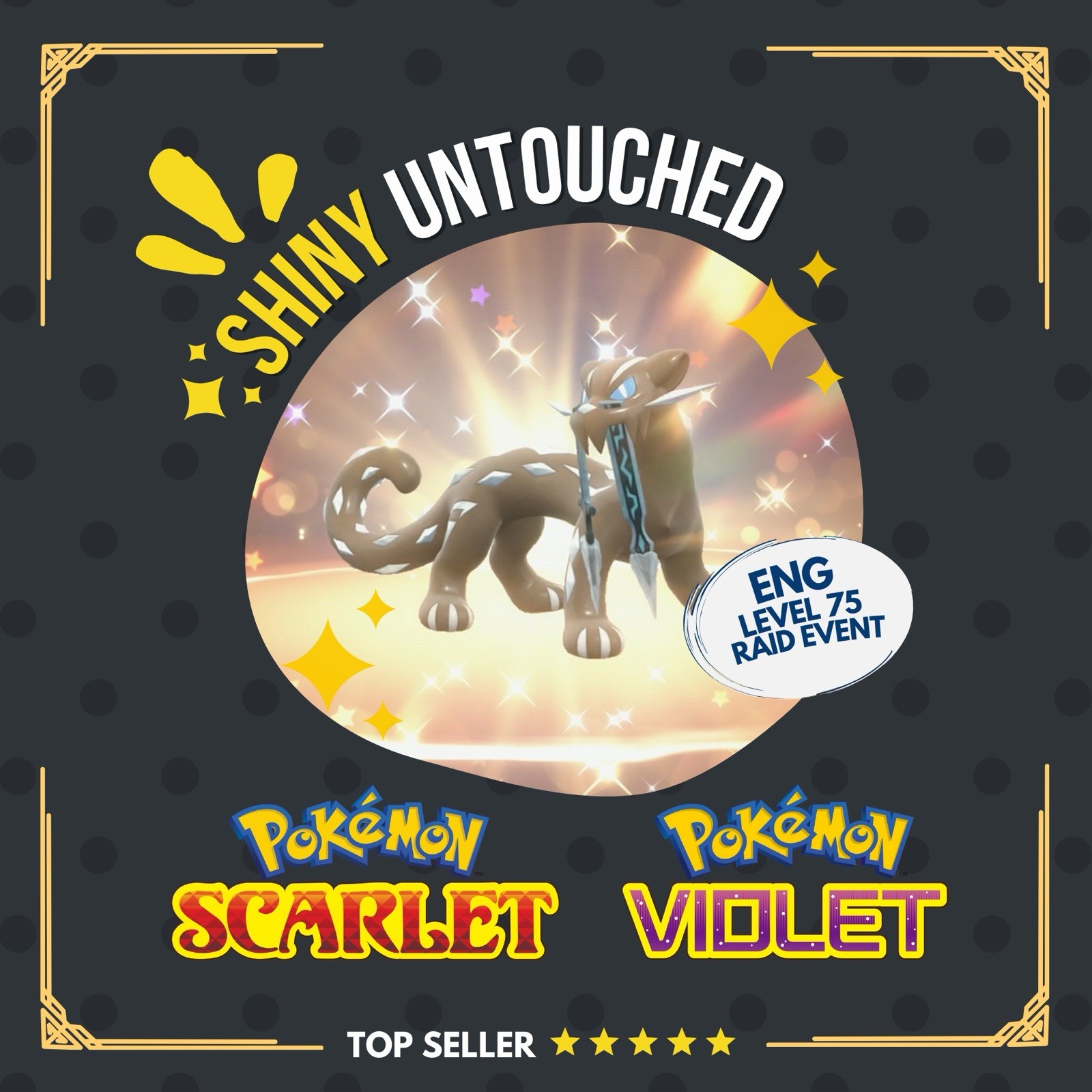 Chien-Pao Shiny Event August 2025 Untouched IV Legit Pokémon Scarlet Violet