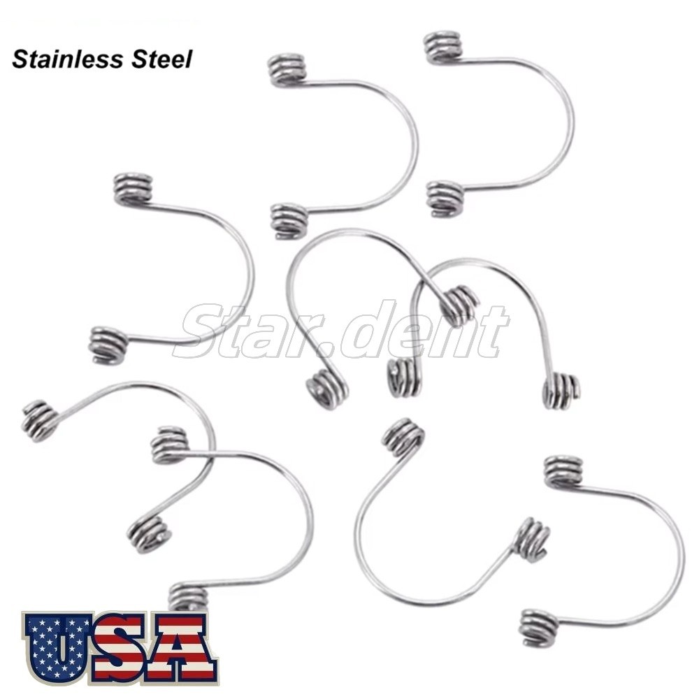 100pc Dental Ortho Torquing Torque Spring Rectangular Wire Single Anterior Teeth