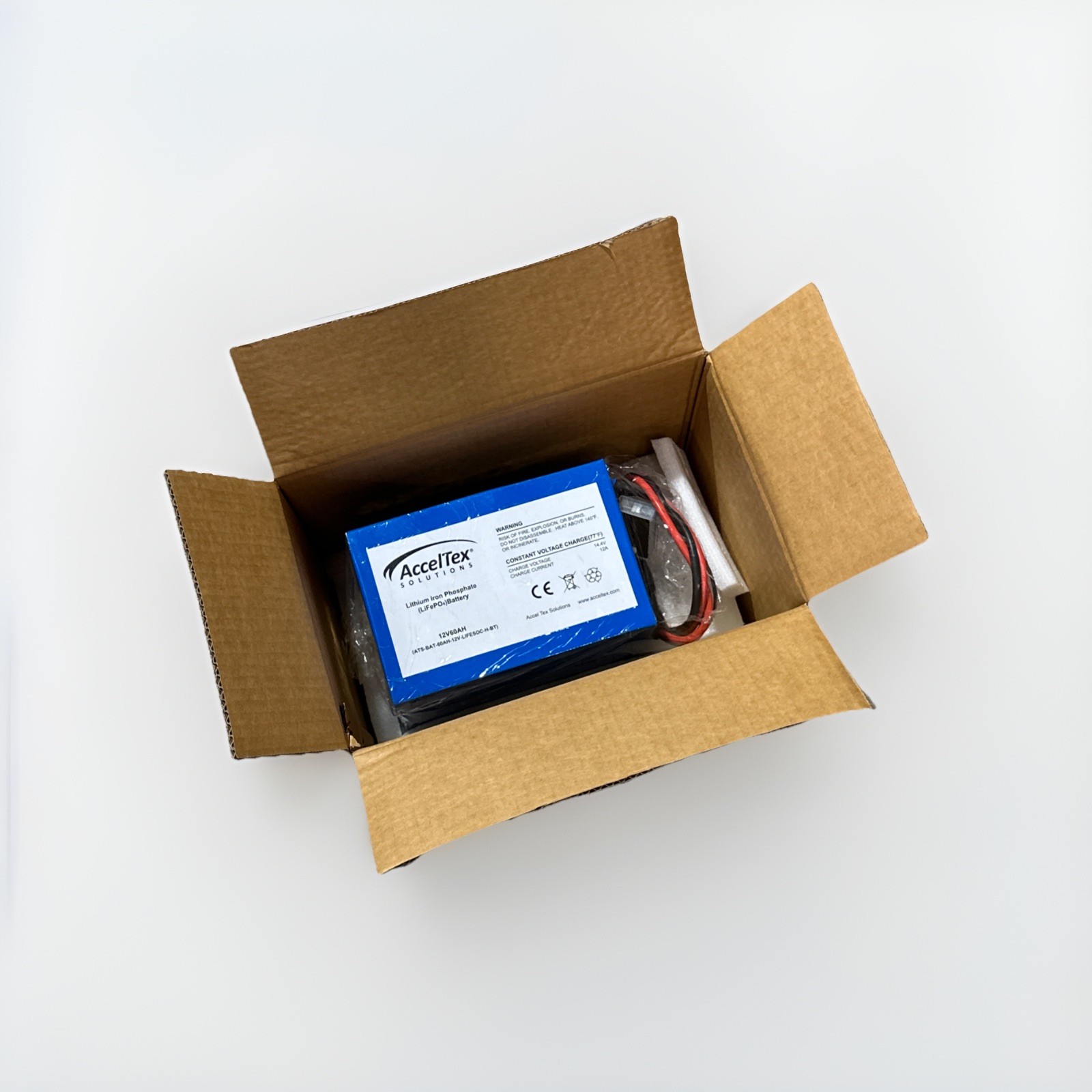 🔴ATS-BAT-60AH-12V-LIFESOC-H-BT 12V 60Ah LiFePO4 Lithium Battery w/ Heater, ‼️