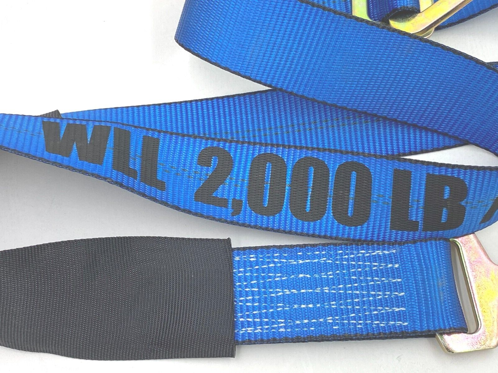 4 Axle Straps Race Car Trailer Car Hauler Tie Down Ratchet Strap Flatbed Tow BL