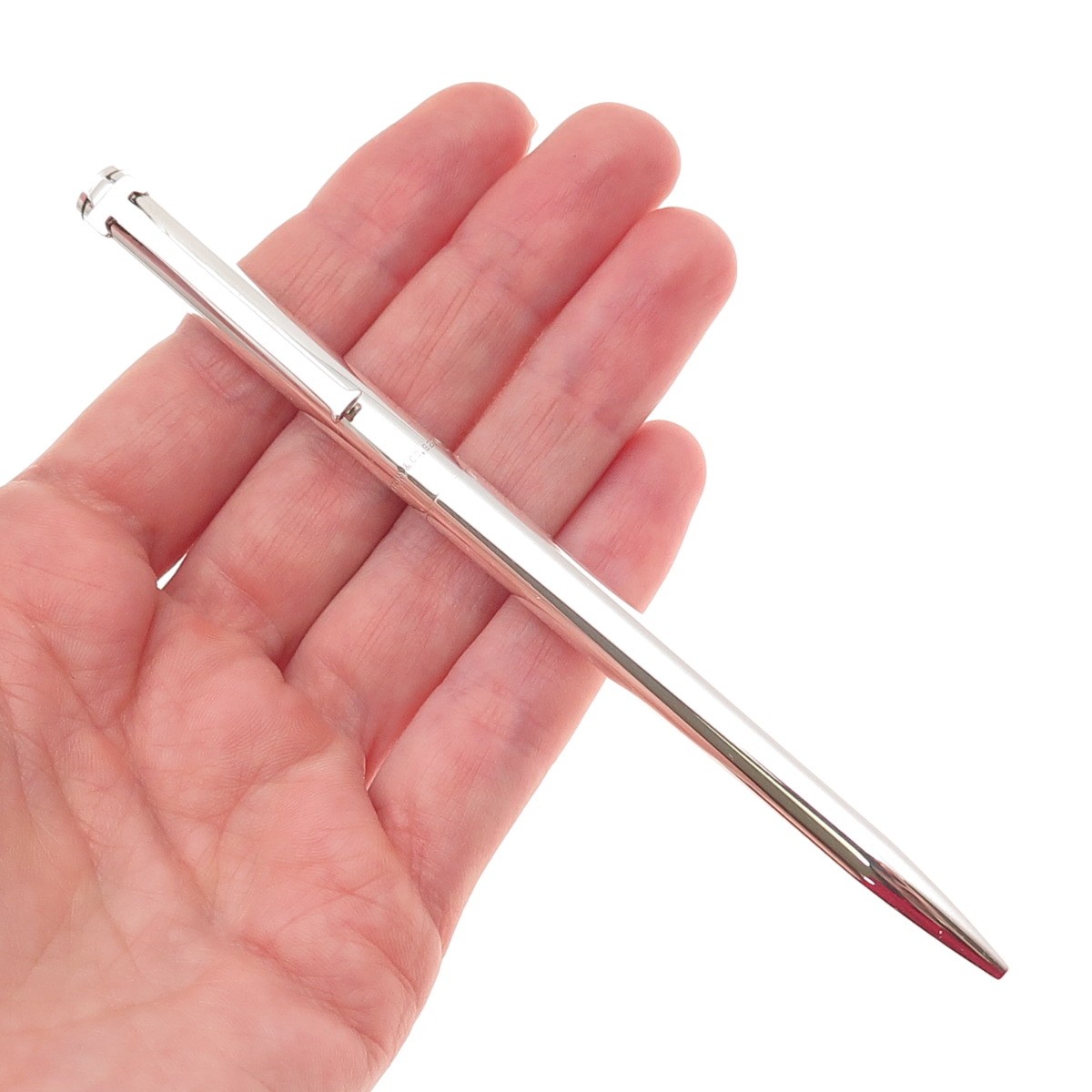 Tiffany & Co. 925 Sterling Silver Vintage T-Clip Ballpoint Pen