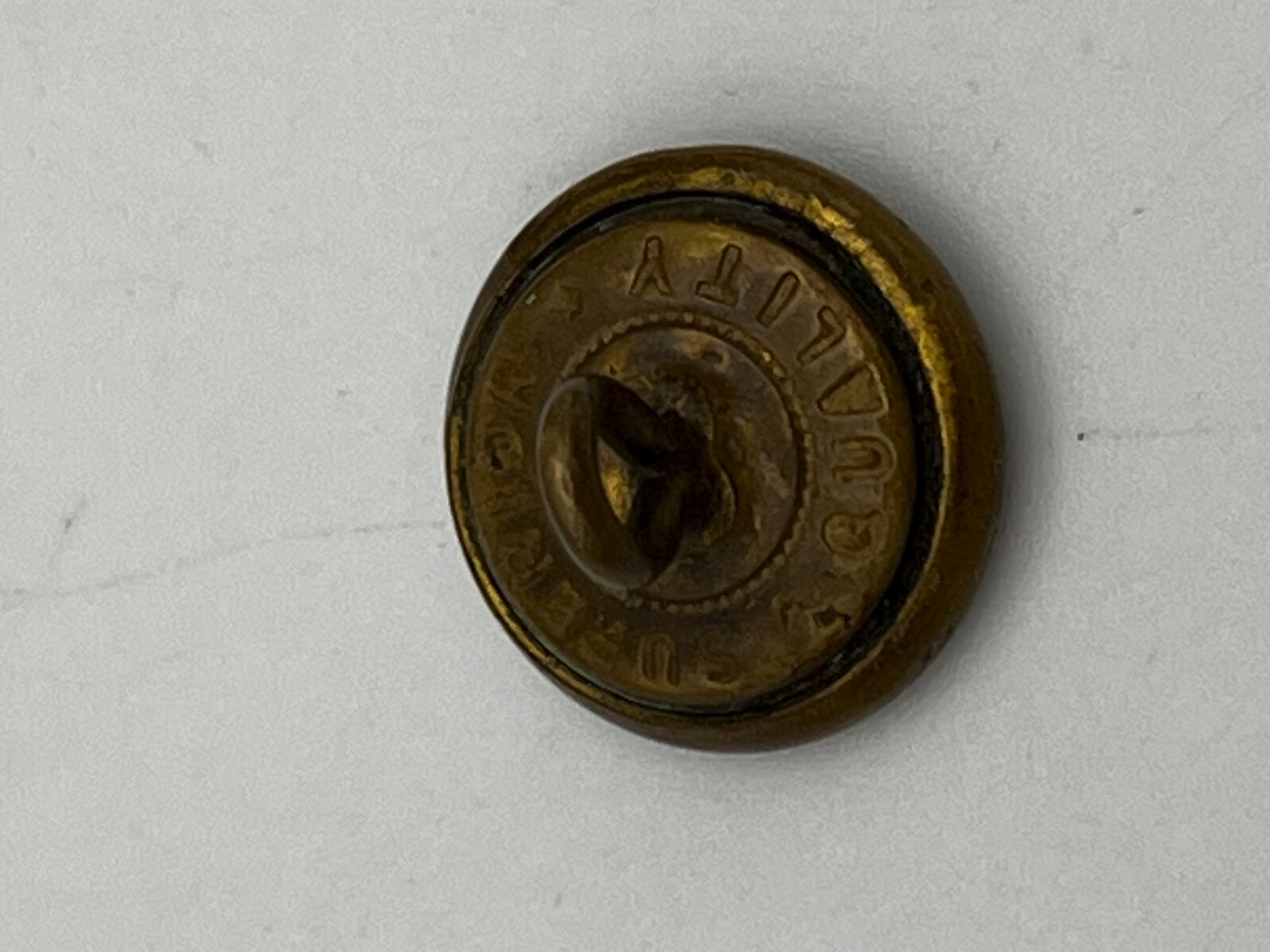 Vintage Lot of 7 Los Angeles Police Goldtone Uniform Buttons