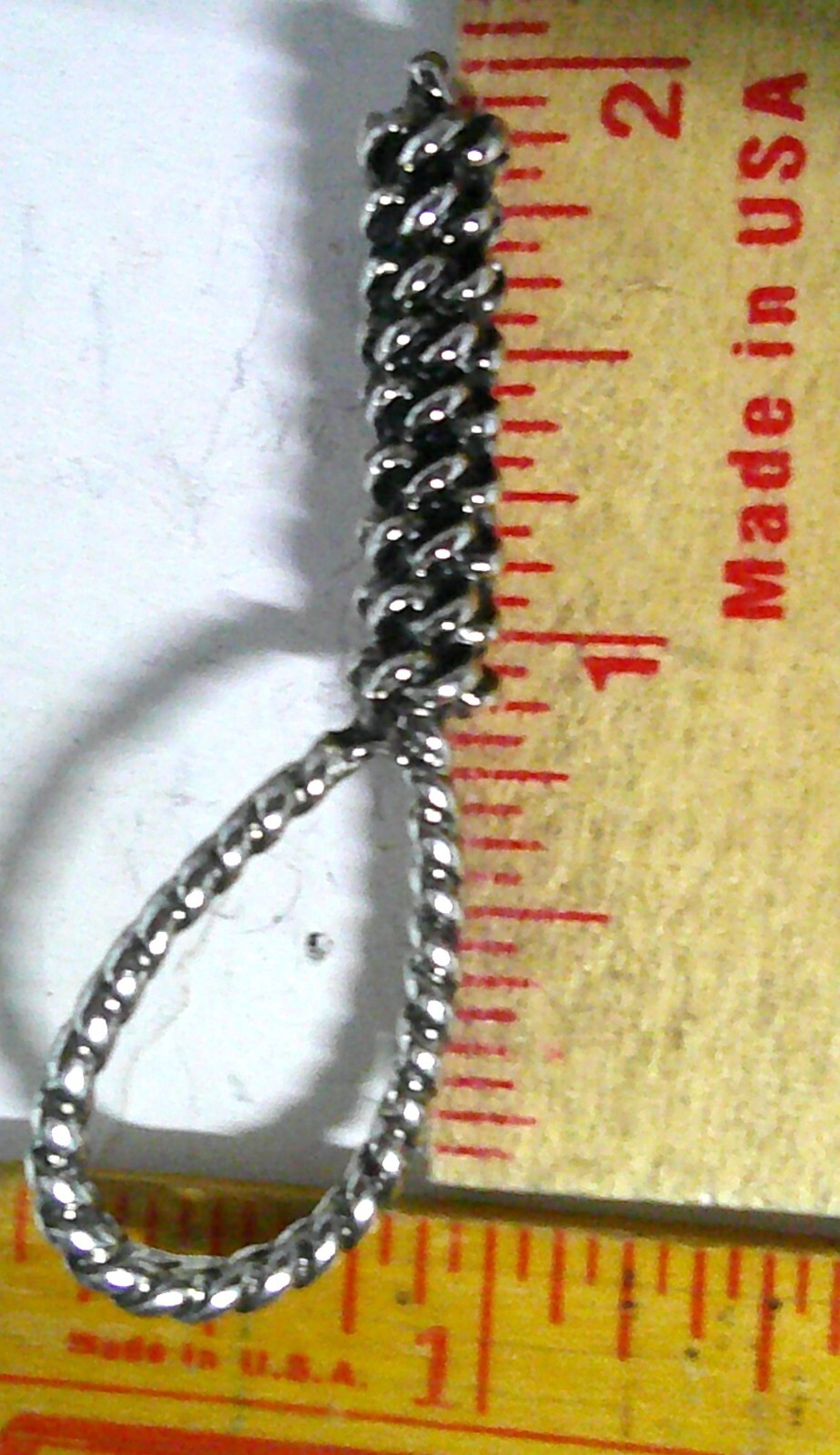 hangman noose pin vintage collectible old biker vest pinback Western memorabilia