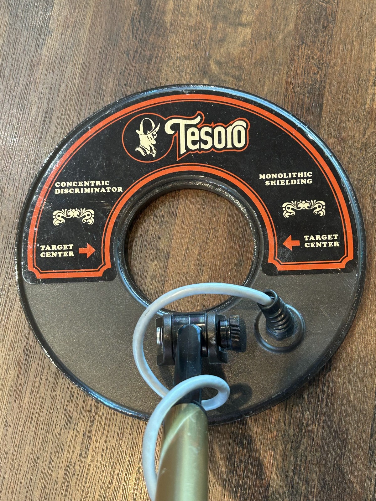 Tesoro BANDIDO uMAX (Bandido MicroMax) Metal Detector w/ 8" Coil, Manual -Nice!