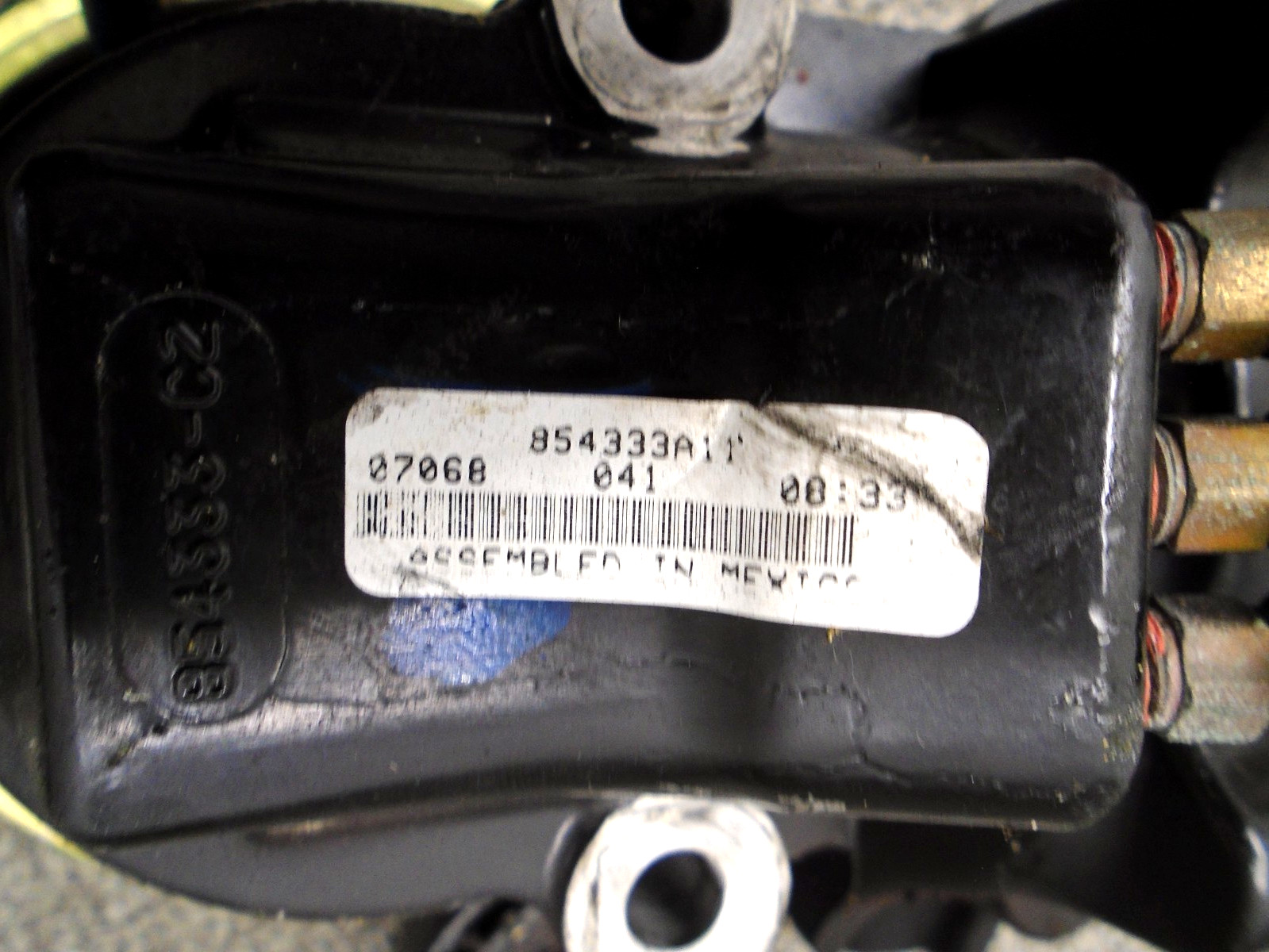 OEM AIR COMPRESSOR 854333T11 MERCURY OPTIMAX OUTBOARD MOTOR 75 90 115 HP PART