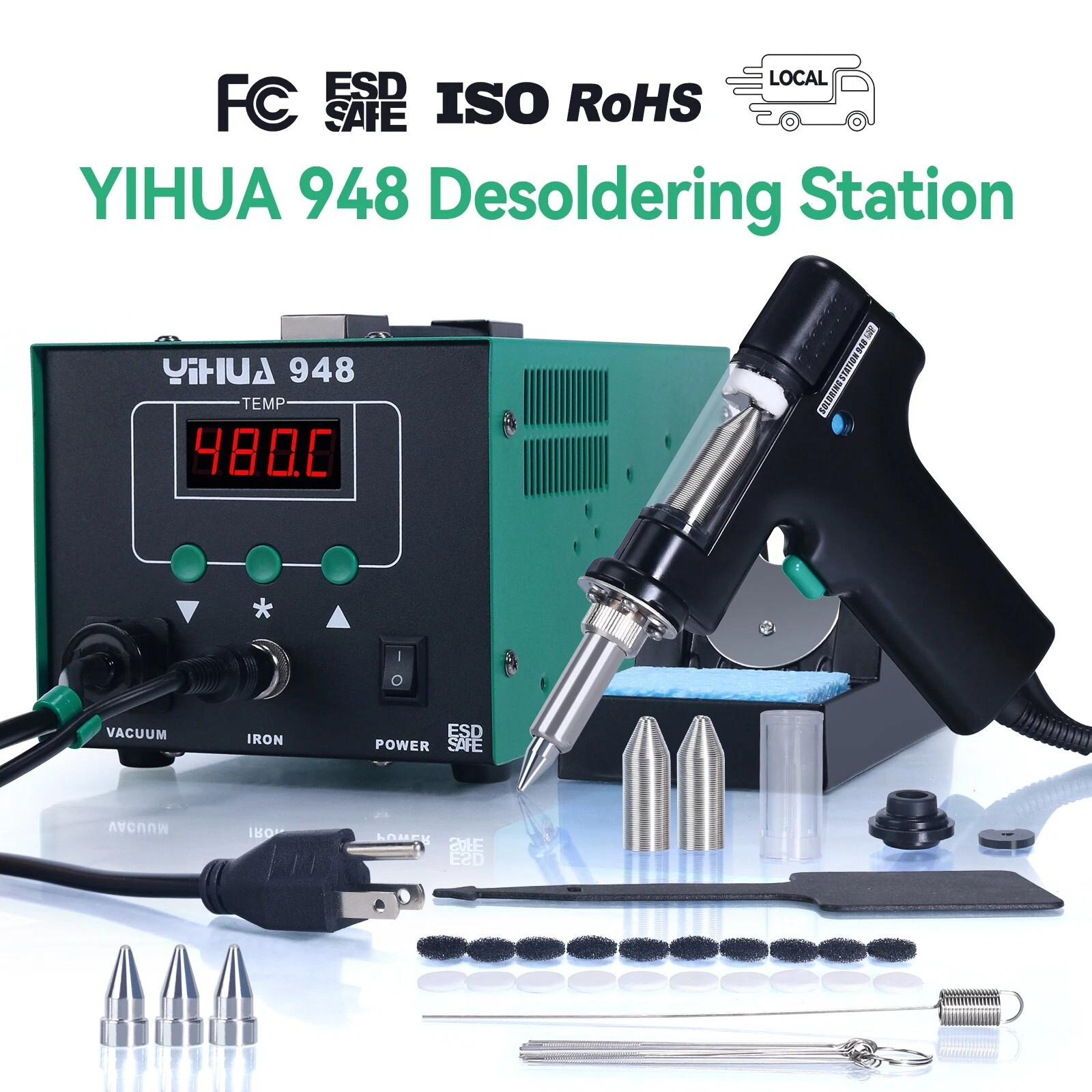 YIHUA 948 Series Desoldering Station Soldering Station Hot Air Rework Station