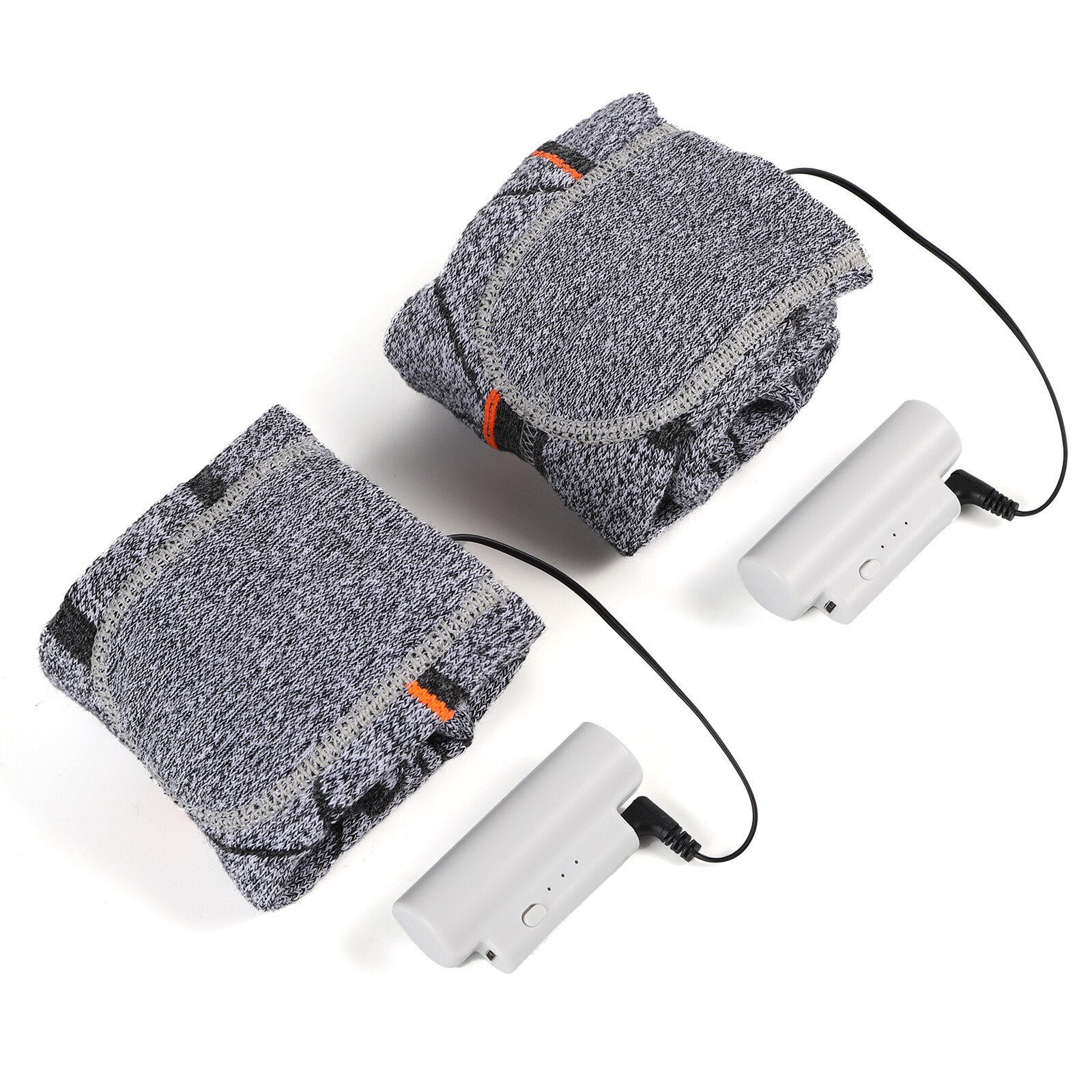 Electric Heated Socks Rechargeable Battery Men Women Winter Foot Warmer 3.7v