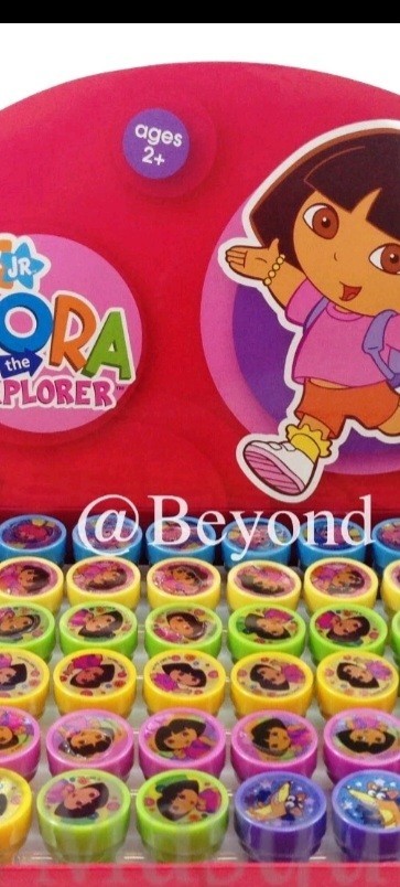 Nickelodeon Dora the Explorer Self Inking Stamps for Kids Goodies Party Favors