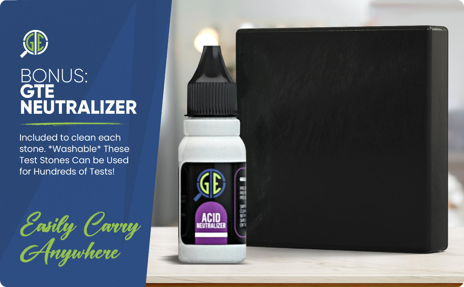 Gold Silver Platinum Jewelry Metal Test Kit 10K 14K 18K 24K Diamond Tester Acid